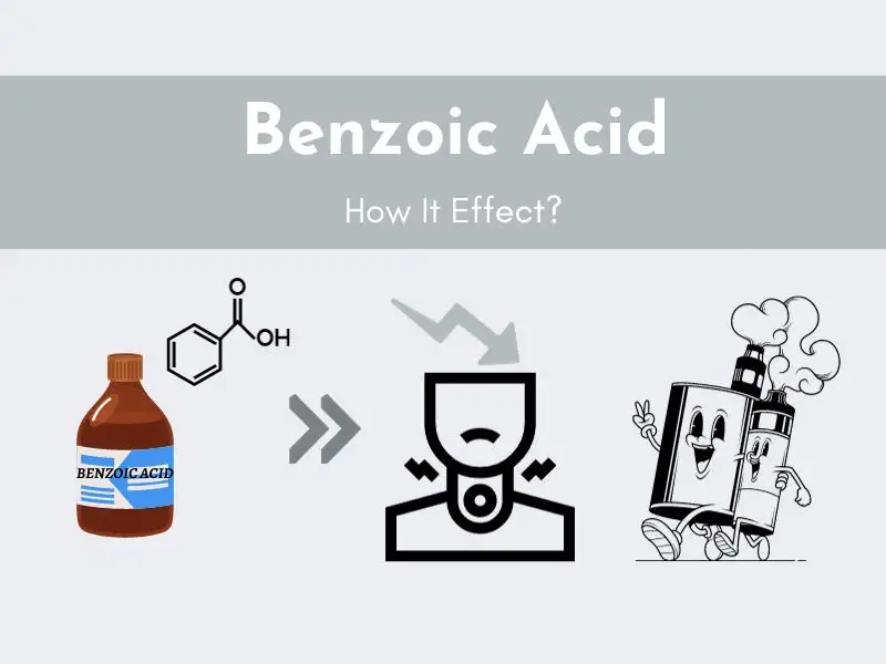 RELX Pod ingredients: Benzoic Acid
