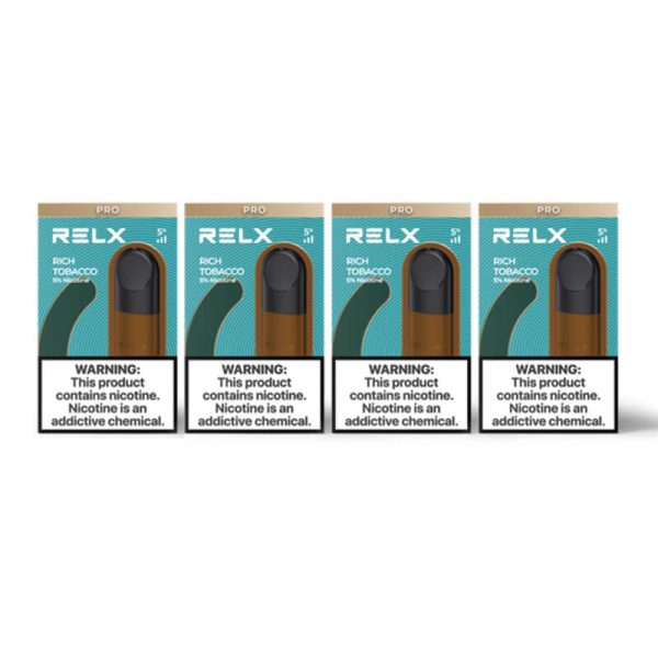 RELX Pod Pro (Infinity Pod) - Rich Tobacco 4 Pods Pack