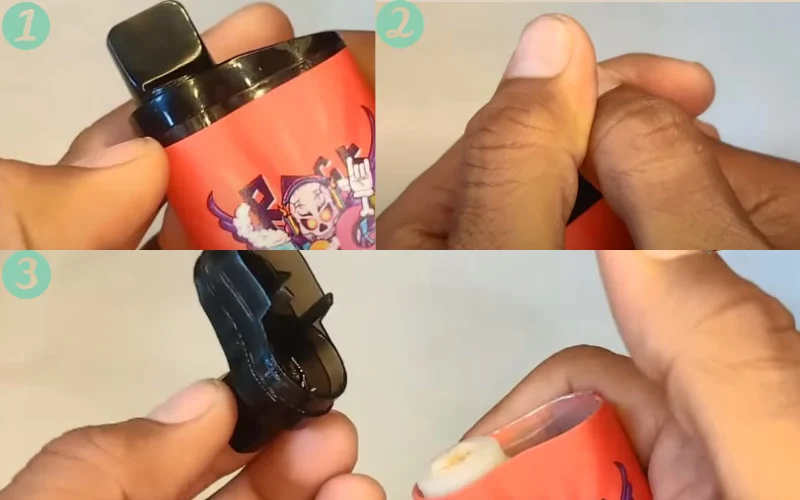 remove mouthpiece steps