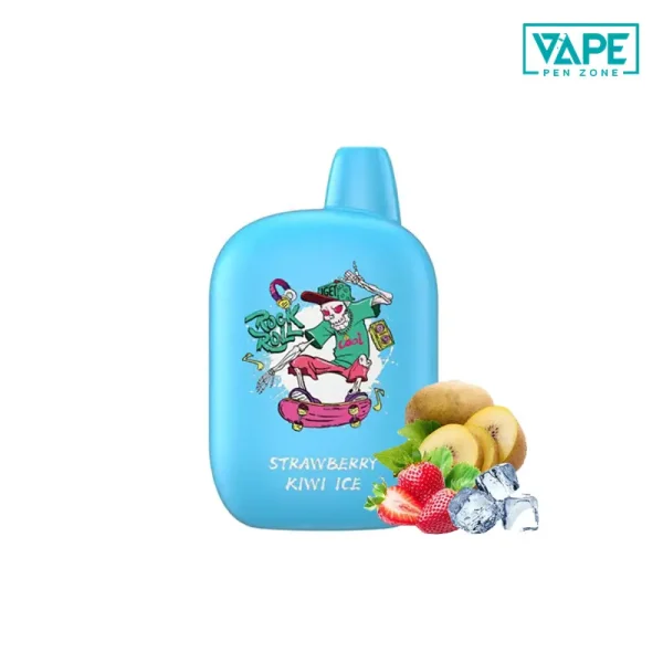 strawberrry kiwi ice iget b5000 rechargeable vape