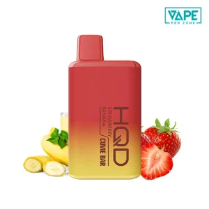 Strawberry Banana HQD Cuvie Bar 7000 Puffs