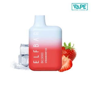 Strawberry Ice Elf Bar BC3000 Puffs