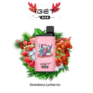 Strawberry Lychee Ice IGET Bar 3500 Puffs