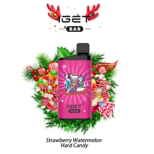 Strawberry Watermelon Hard Candy IGET Bar 3500 Puffs