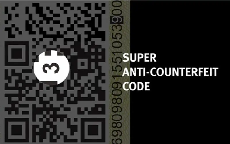 Super Anti Counterfeit Code
