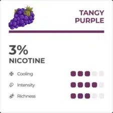 RELX flavours review tangy purple