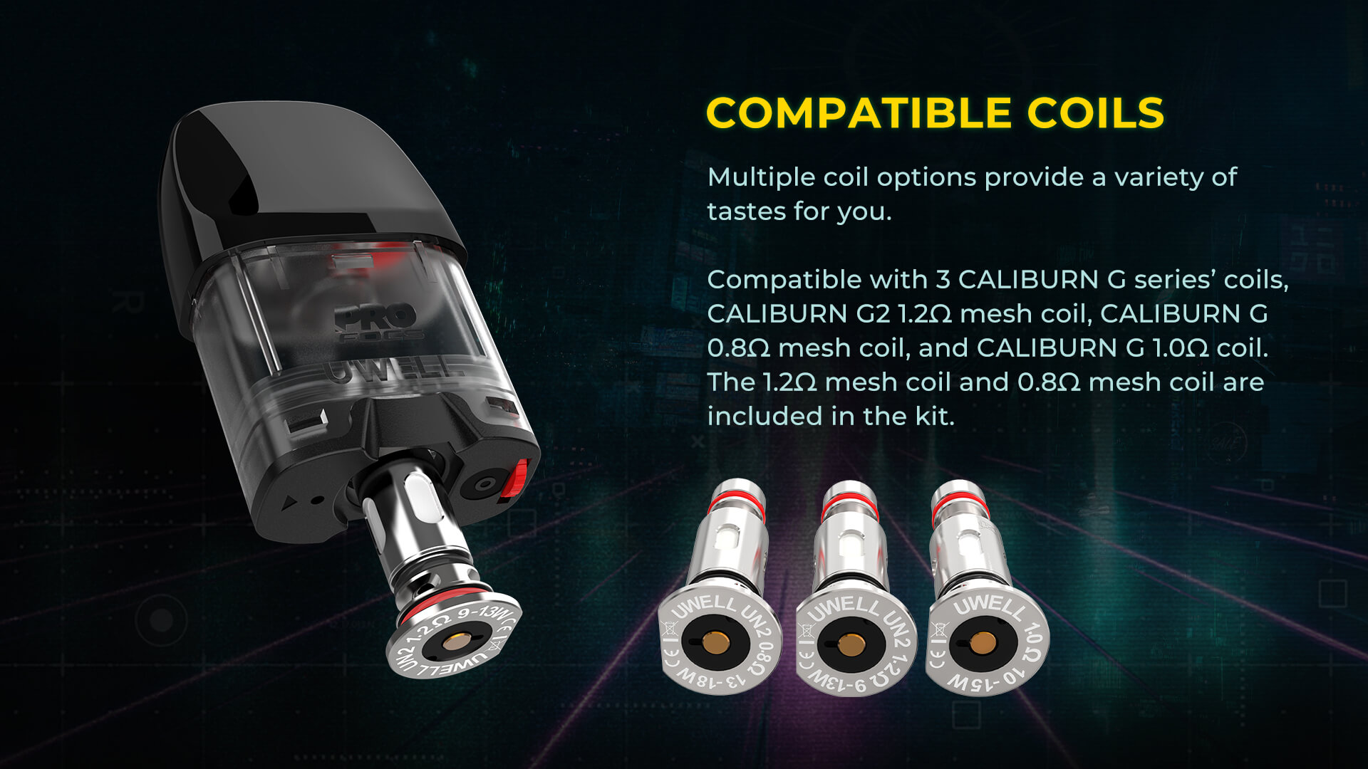 Caliburn GK2 Compatible Coils