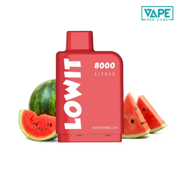 Watermelon ELF BAR Lowit pod 8000 puffs