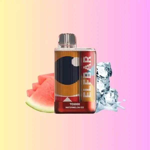 Watermelon Ice Elf Bar TE6000 Flavour