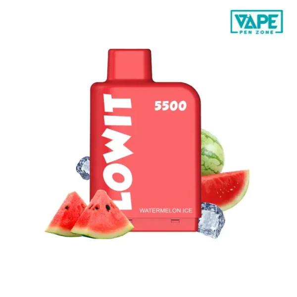 Watermelon Ice ELF BAR Lowit pod 5500 puffs